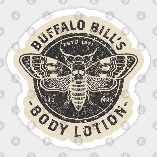 Retro Buffalo Bills Body Lotion Sticker by Brown Pencil